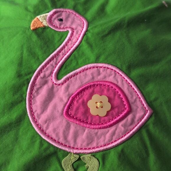 Land's End Girls Y2K  Flamingo Embroidered  Skort Size‎ 14 - Picture 3 of 7
